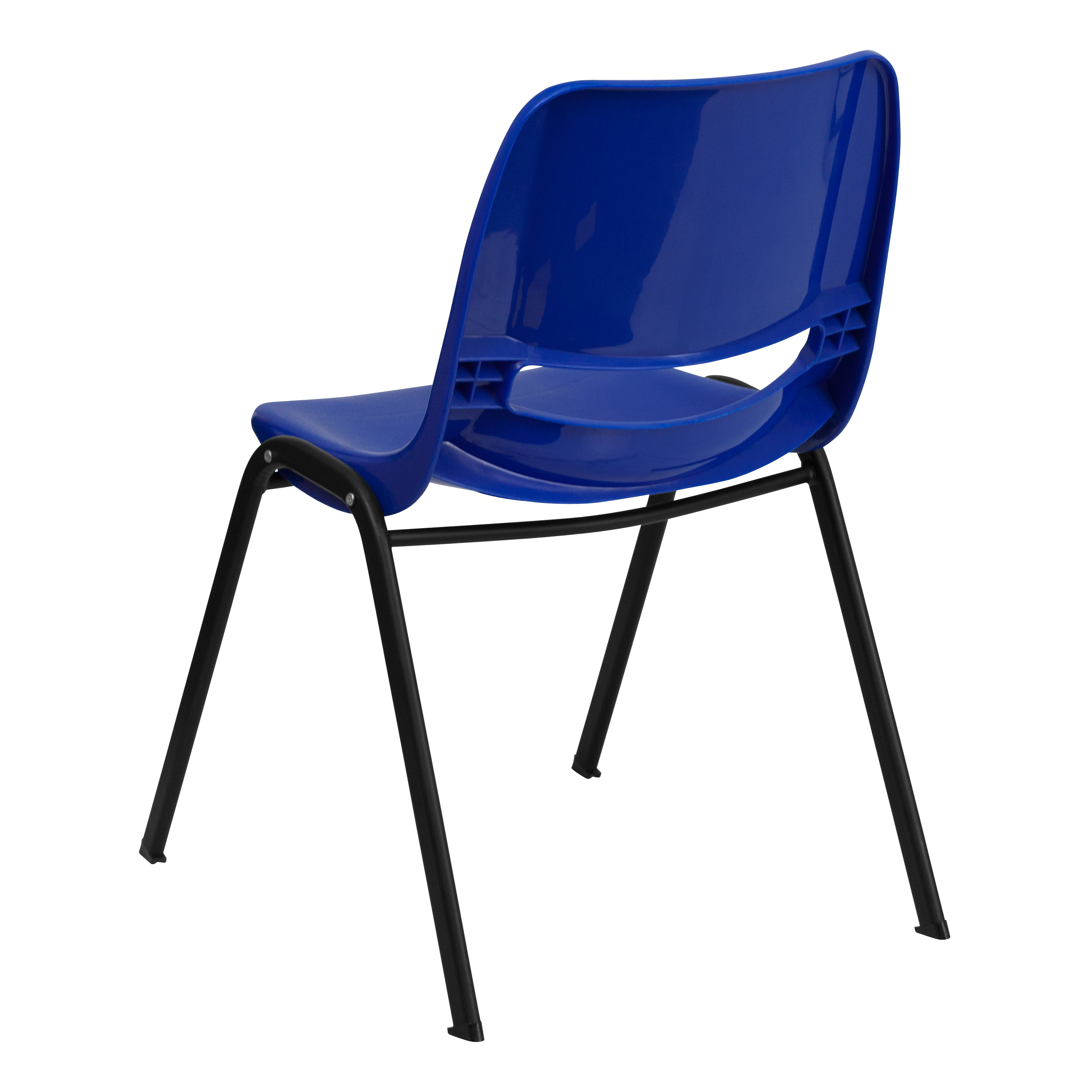 Orange Ergonomic Shell Student Stack Chair - Classroom Chair/Office Guest Chair - Picture 33 of 82