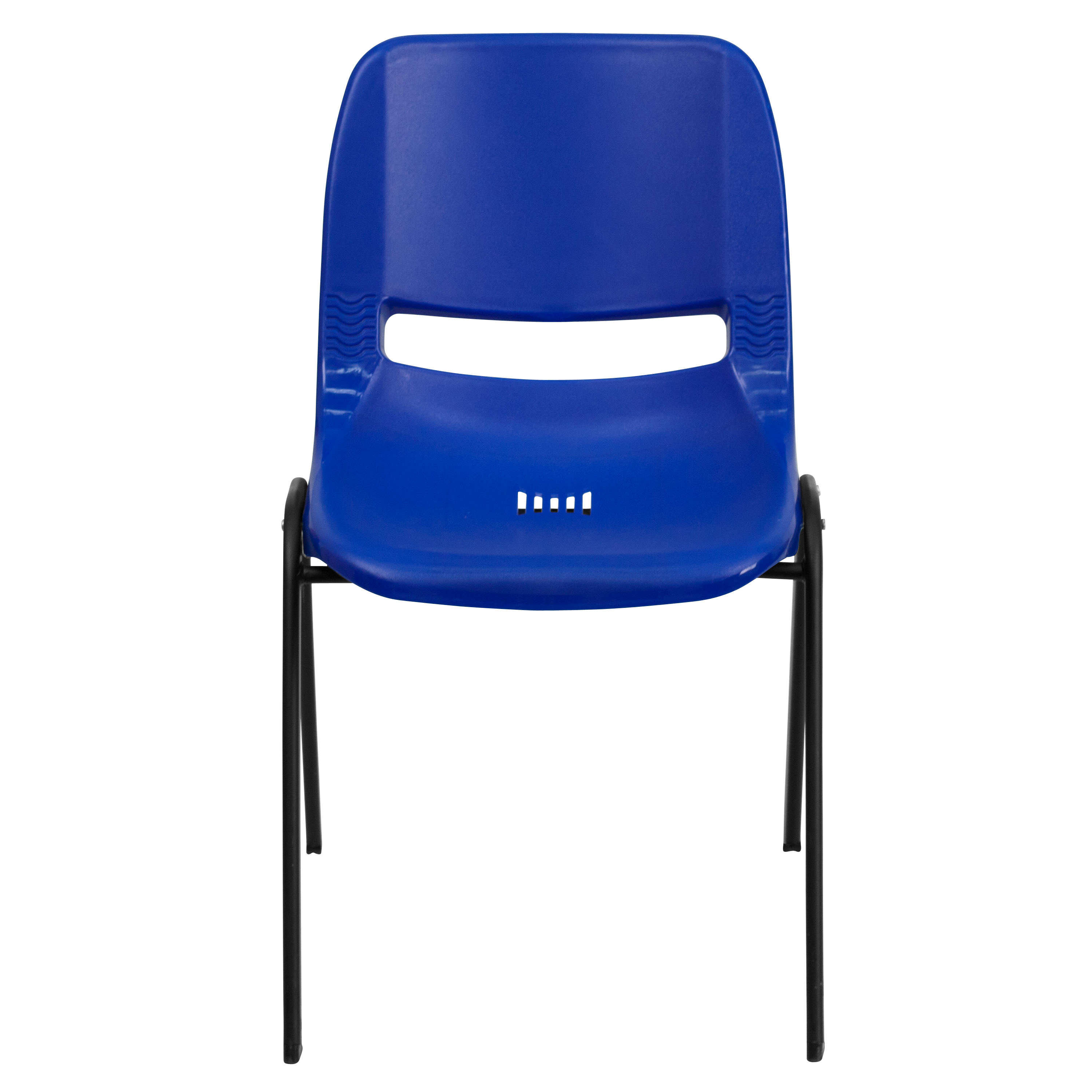 Orange Ergonomic Shell Student Stack Chair - Classroom Chair/Office Guest Chair - Picture 35 of 82