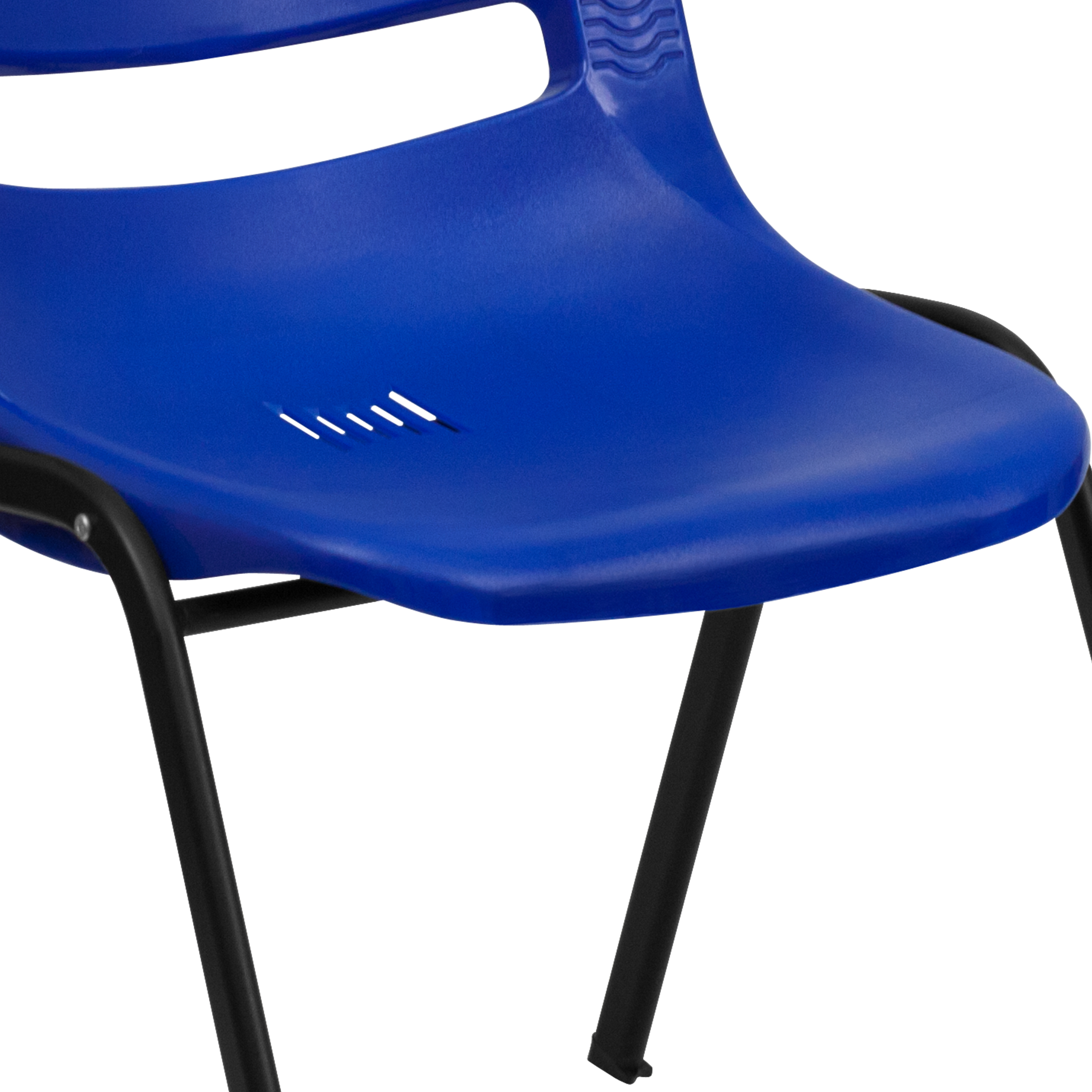 Orange Ergonomic Shell Student Stack Chair - Classroom Chair/Office Guest Chair - Picture 32 of 82