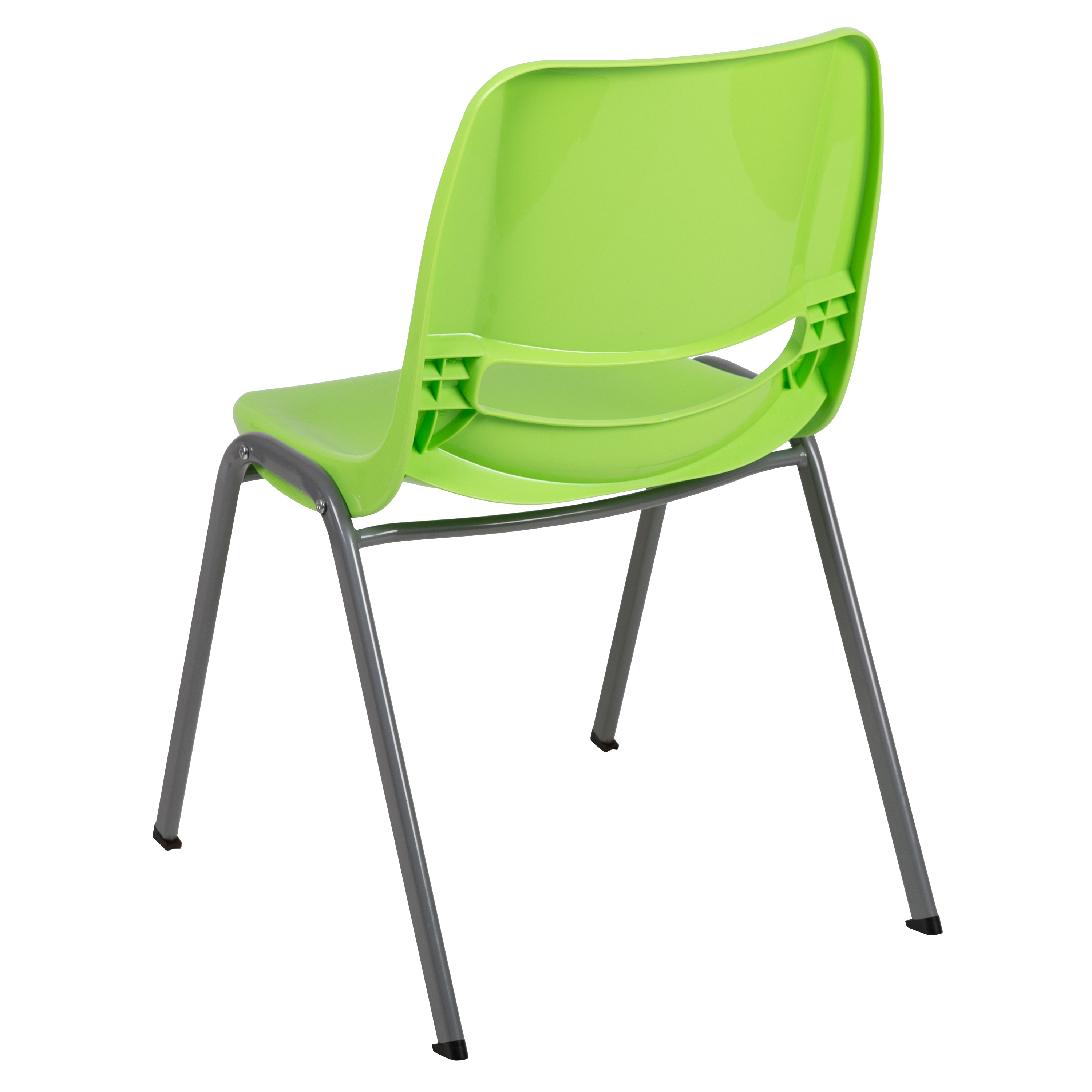 Orange Ergonomic Shell Student Stack Chair - Classroom Chair/Office Guest Chair - Picture 69 of 82